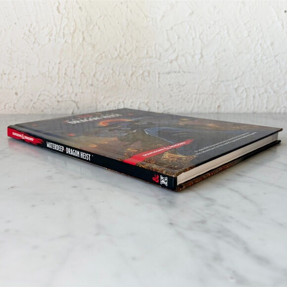 D & D Waterdeep Dragon Heist Dungeons & Dragons Hardcover Book 2018 - Picture 8 of 9